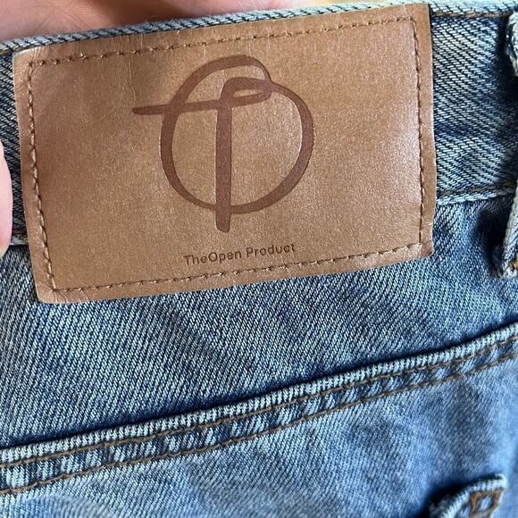 TheOpen Product Women's Super High Rise Ripped Knee Jeans Size 2 (30" Waist) - Picture 7 of 9